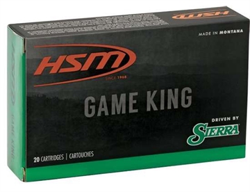 Picture of HSM AMMUNITION GAME KING 264WIN 140GR SBT 20/20 264WINM3N
