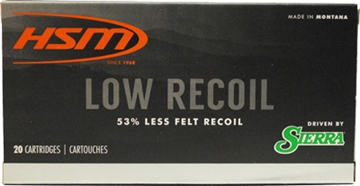 Picture of HSM Low Recoil Rifle Ammunition 7mm Rem. Mag. Sierra 140 gr. 20 7mmMag-24-N