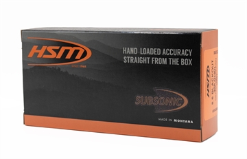 Picture of HSM AMMUNITION SUBSONIC 8.6BLK 300GR HP BT 20/25 86BLK1N 081074202996