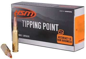Picture of HSM Tipping Point Super Shock Tip 30-06 Springfield 165 gr Hornady SST 20 Per Box/ 400 Case 300646N