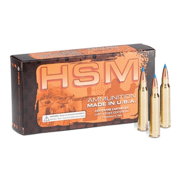 Picture of HSM Varmint Rifle Ammunition 243 Win. BlitzKing 70 gr. 20 rd. 24315N