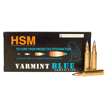 Picture of HSM Varmint 223 Rem 54gr Sierra BlitzKing 20 Per Box/ 25 Case 22354N