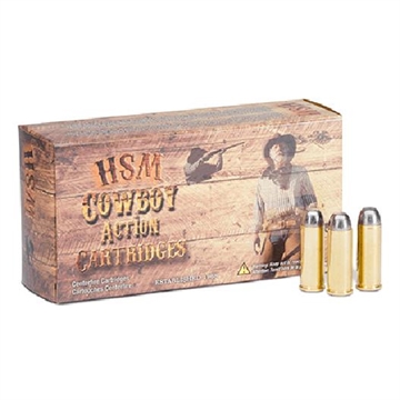 Picture of HSM Cowboy Action Hard lead Handgun Ammunition 32-40 Win. 170gr RNFP 850 fps 20/ct HSM-32-40-2-N