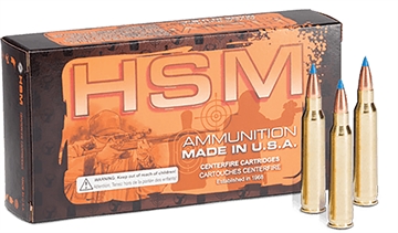 Picture of HSM HSM Varmint Rifle Ammunition 204 Ruger BlitzKing 32 gr. 20 rd. HSM-204R-3-N