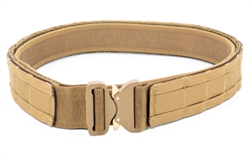 Picture of Haley Strategic Partners D3, Belt, 1" Molle Mounting, Cobra Buckle Enclosure, XXLarge, 2" Nylon Webbing Construction, Coyote Brown BELT_D3-1-XXL-COY