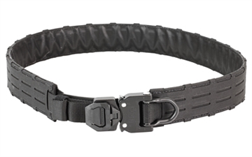 Picture of Haley Strategic Partners D3 Outer Belt Snake Bite, 1/2" Molle Row Compatible, Cobra D-Ring Snakebite Buckle, Large 38"-41", Black, Includes (1) Outer Belt, (1) Mandible Angled Molle Strap, (1) Mandible Vertical Molle Strap 2 Pack G-BLK BELT_D3_OUTER_D_SB-1-L