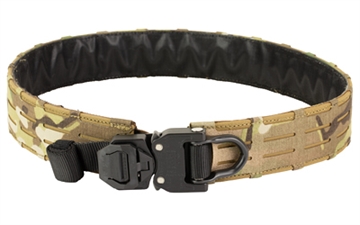Picture of Haley Strategic Partners D3 Outer Belt Snake Bite, 1/2" Molle Row Compatible, Cobra D-Ring Snakebite Buckle, Medium 35"-38", Mulicam, Includes (1) Outer Belt, (1) Mandible Angled Molle Strap, (1) Mandible Vertical Molle Strap 2 Pack D-MC BELT_D3_OUTER_D_SB-1-M