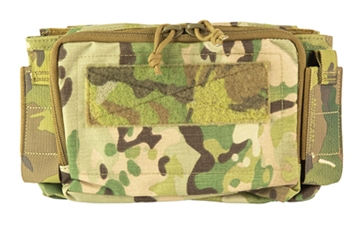 Picture of Haley Strategic Partners D3CR Micro, Chest Rig, Nylon Construction, Multicam, Includes (1) Large Open Pouch, (2) Pistol Magazines, (1) Pouch D3CRM-1-1-MC