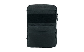 Picture of Haley Strategic Partners Flatpack Plus, 1400 Cubic Inches Fully Expanded, Black FPP-1-1-BLK