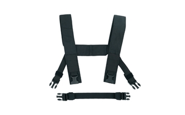 Picture of Haley Strategic Partners H-Harness, Nylon Construction, Black, Fits Haley Strategic Chest Rigs HARN_H_KIT-1-1-BLK