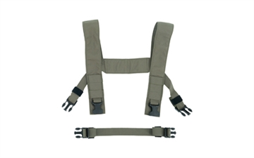 Picture of Haley Strategic Partners H-Harness, Nylon Construction, Ranger Green, Fits Haley Strategic Chest Rigs HARN_H_KIT-1-1-RG