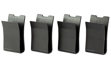 Picture of Haley Strategic Partners MP2 Magazine Pouch, Insert, Fits Rifle Magazines, Polymer Construction, Black, 4 Pack MP2-1-4-BLK