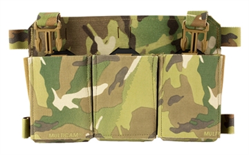 Picture of Haley Strategic Partners Thorax, Triple Rifle Mag Placard, Fits (3) Rifle Magazines, Includes MP2 Inserts, 500D/1000D Nylon Laminate Construction, Multicam TPC_TRMP_MP2-2-3-MC