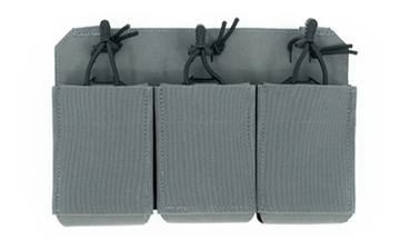 Picture of Haley Strategic Partners Thorax Incog, Triple Rifle Magazine Placard, Fits (3) Rifle Magazines, Includes MP2 Inserts, Gray Y TPC_IC_TRMP_MP2-1-3-GR