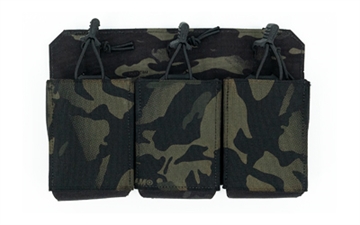 Picture of Haley Strategic Partners Thorax Incog, Triple Rifle Magazine Placard, Fits (3) Rifle Magazines, Includes MP2 Inserts, Multicam B TPC_IC_TRMP_MP2-1-3-MC