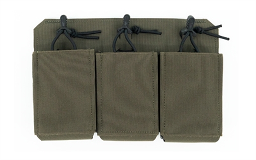 Picture of Haley Strategic Partners Thorax Incog, Triple Rifle Magazine Placard, Fits (3) Rifle Magazines, Includes MP2 Inserts, Ranger Green TPC_IC_TRMP_MP2-1-3-RG