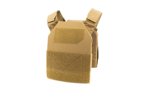Picture of Haley Strategic Partners Thorax Incog, Plate Bags, Large, 4-way Stretch Material Construction, Accommodates both ESAPI and Low Visibility Plates, Coyote TPC_IC-1-LG-COY