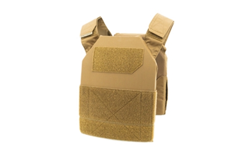 Picture of Haley Strategic Partners Thorax Incog, Plate Bags, Medium, 4-way Stretch Material Construction, Accommodates both ESAPI and Low Visibility Plates, Coyote TPC_IC-1-MD-COY