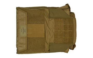 Picture of Haley Strategic Partners Thorax, Plate Bags, Large, Compatible with All HSP Chest Rigs and Placards, Accommodates .75" to 1.125" Thick Plates, Coyote Brown TPC-1-LG-COY