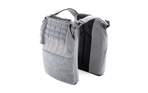 Picture of Haley Strategic Partners Thorax, Plate Bags, Large, Compatible with all HSP Chest Rigs and Placards, Accommodates .75" to 1.125" Thick Plates, Gray TPC-1-LG-GRY