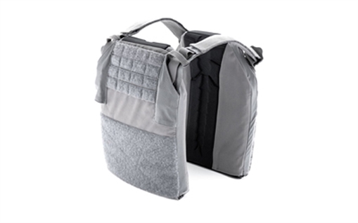 Picture of Haley Strategic Partners Thorax, Plate Bags, Medium, Compatible with all HSP Chest Rigs and Placards, Accommodates .75" to 1.125" Thick Plates, Gray TPC-1-MD-GRY