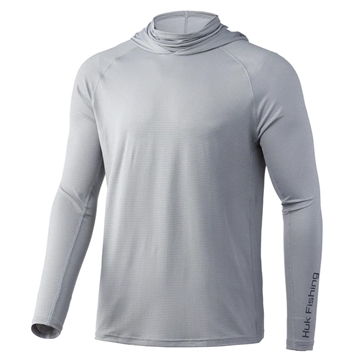 Picture of Huk A1A Performance Hoodie Overcast Grey S H1200440-032S