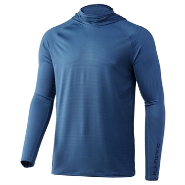 Picture of Huk A1A Performance Hoodie Titanium Blue M H1200440-428M