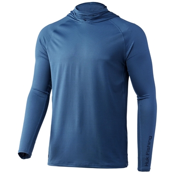 Picture of Huk A1A Performance Hoodie Titanium Blue S H1200440-428S