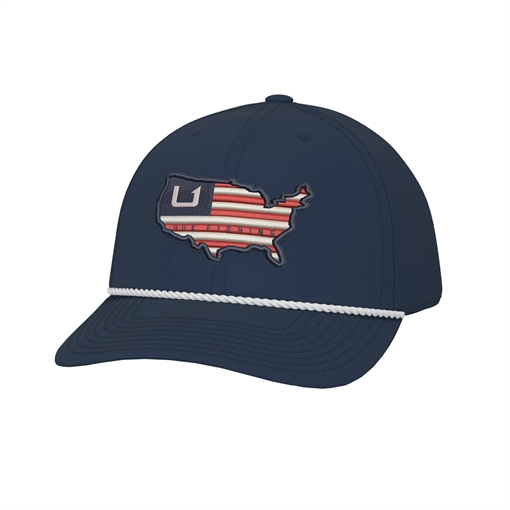 Picture of Huk American Rope Hat Sargasso Sea H3000424-409