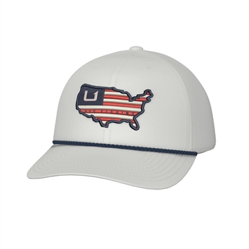 Picture of Huk American Rope Hat White H3000424-100