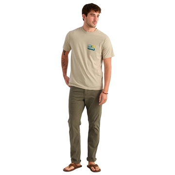 Picture of Huk Bait 'N Fetch Short Sleeve Tee River Rock Heather M H1000585-194-M
