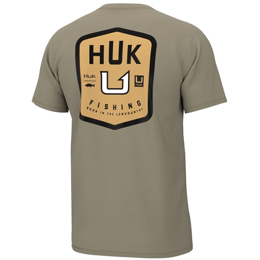 Picture of Huk Born Short Sleeve Shirt Overland Trek M H1000441-319-M