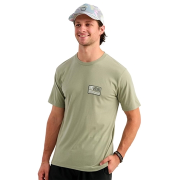 Picture of Huk Born Wave Short Sleeve Shirt Seagrass 2XL H1000605-383-XXL