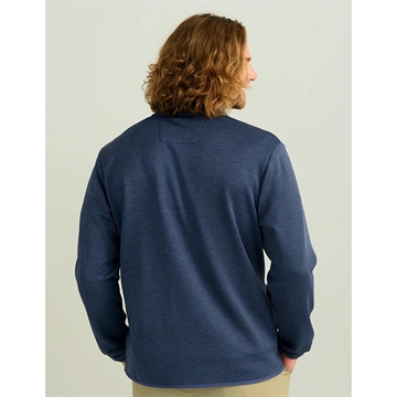 Picture of Huk Coldfront & Performance 1/4 Zip Long Sleeve Shirt Naval Academy Heather 3XL H1300098-464-XXXL