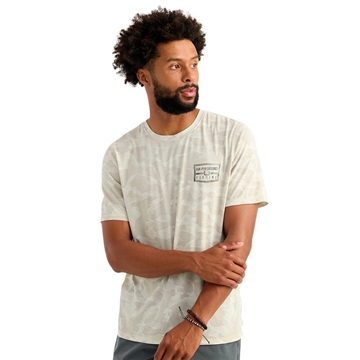 Picture of Huk Drift Performance Short Sleeve Shirt Silver Birch Camo L H1200736-189-L