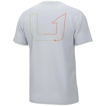 Picture of Huk Fly Line Short Sleeve Shirt White S H1000418-100-S