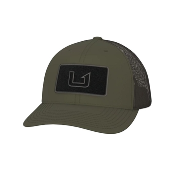 Picture of Huk Fly Patch Trucker Hat Moss H3000469-316-1