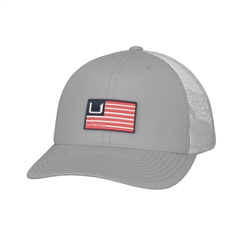 Picture of Huk Huk and Bars Trucker Hat Harbor Mist H3000423-034