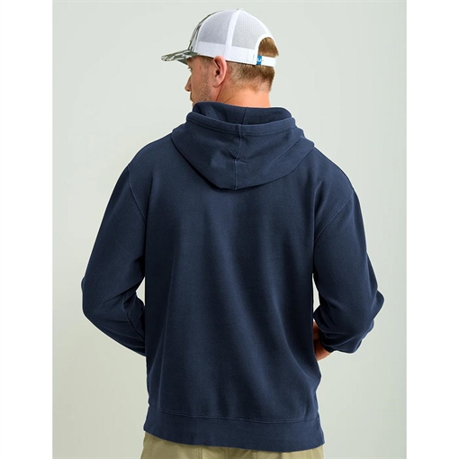 Picture of Huk Huk'd Up Logo Long Sleeve Hoodie Naval Academy XL H1300094-413-XL