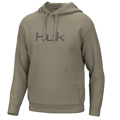 Picture of Huk Huk'd Up Logo Long Sleeve Hoodie Overland Trek L H1300094-319-L