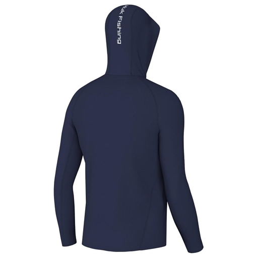 Picture of Huk Icon Long Sleeve Hoodie Naval Academy L H1200574-413-L