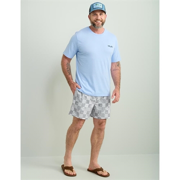 Picture of Huk KC Badge Series Short Sleeve Shirt Windsurfer M H1000549-454-M