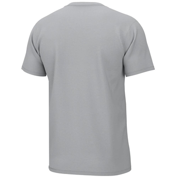 Picture of Huk Logo Short Sleeve Shirt Harbor Mist L H1000390-034-L