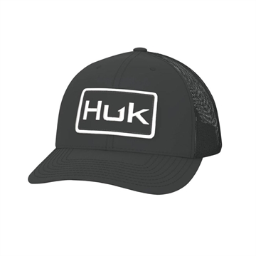 Picture of Huk Logo Trucker Hat Black H3000460-001-1