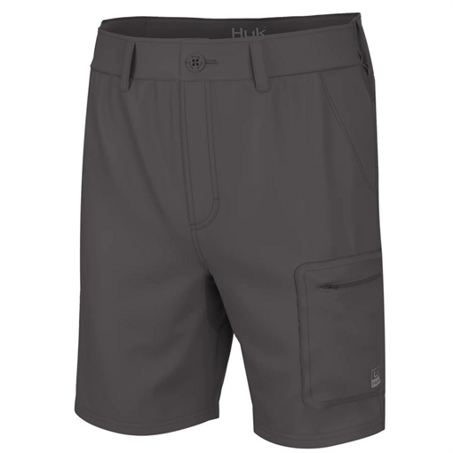 Picture of Huk Next Level 7" Shorts Iron L H2000173010L