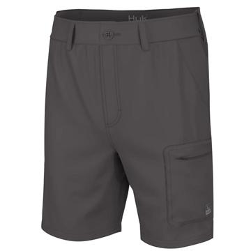 Picture of Huk Next Level 7" Shorts Iron L H2000173010L