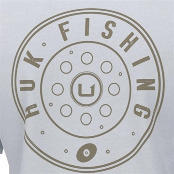 Picture of Huk Reel On Short Sleeve Shirt White S H1000419-100-S