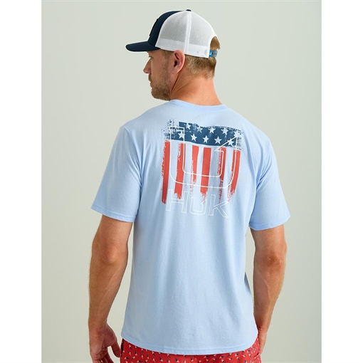 Picture of Huk Salute Short Sleeve T-Shirt Windsurfer 2XL H1000496-454-XXL