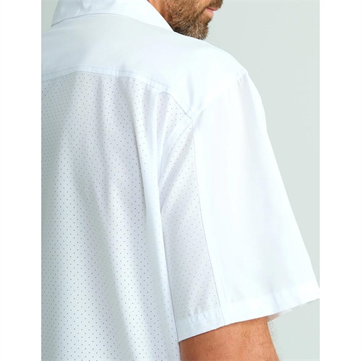 Picture of Huk Tide Point Short Sleeve Button Down Shirt White XL    H1500171-100-XL