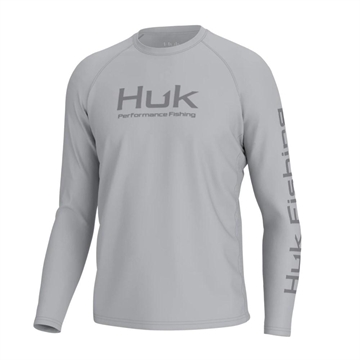 Picture of Huk Vented Pursuit Long Sleeve Shirt Harbor Mist S H1200524-034-S